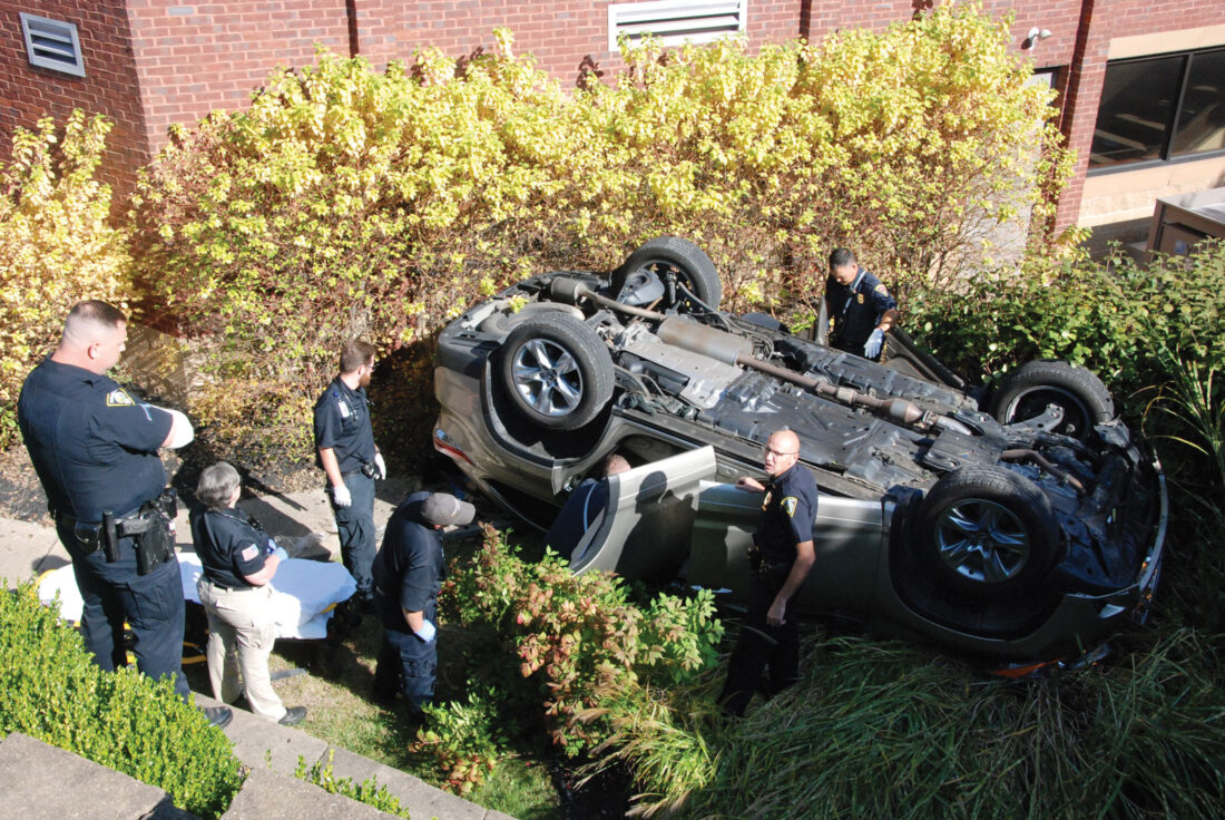Picture This Car flips in Parkersburg auto accident News, Sports